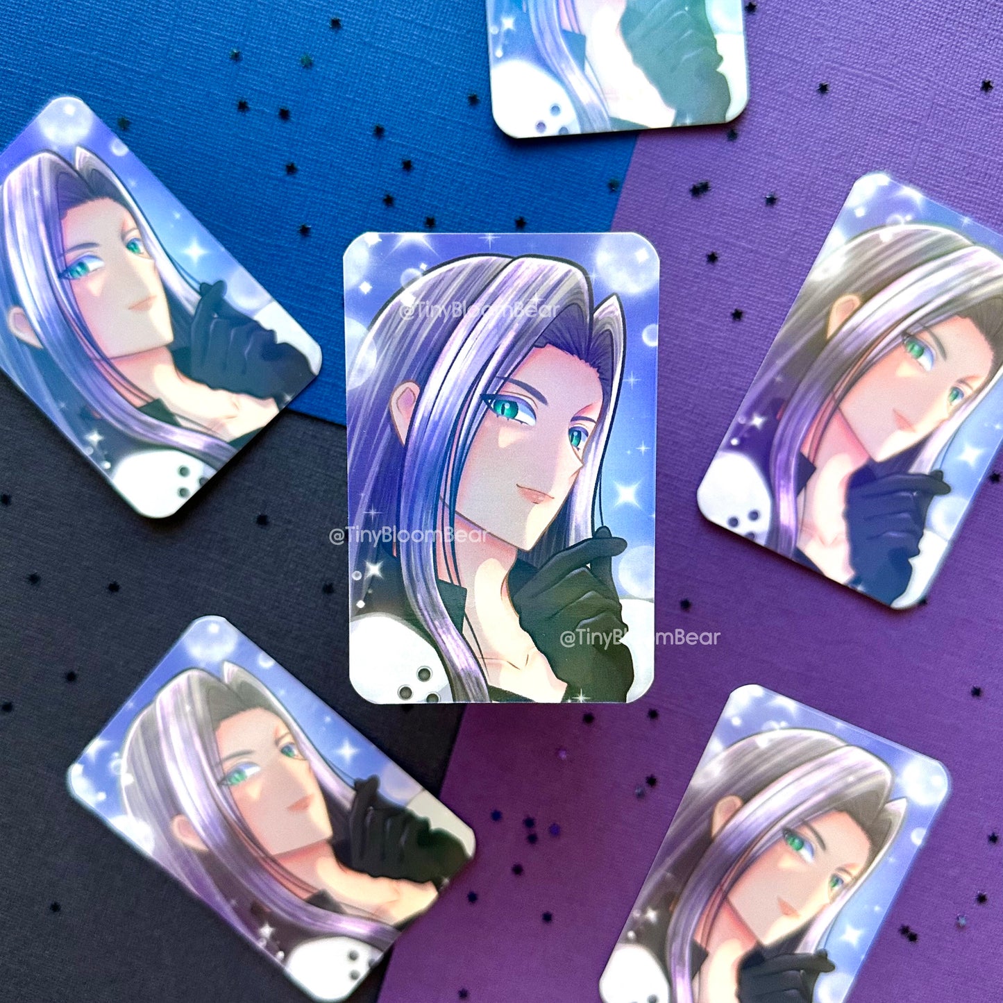 FFVII Holographic Photocard Prints