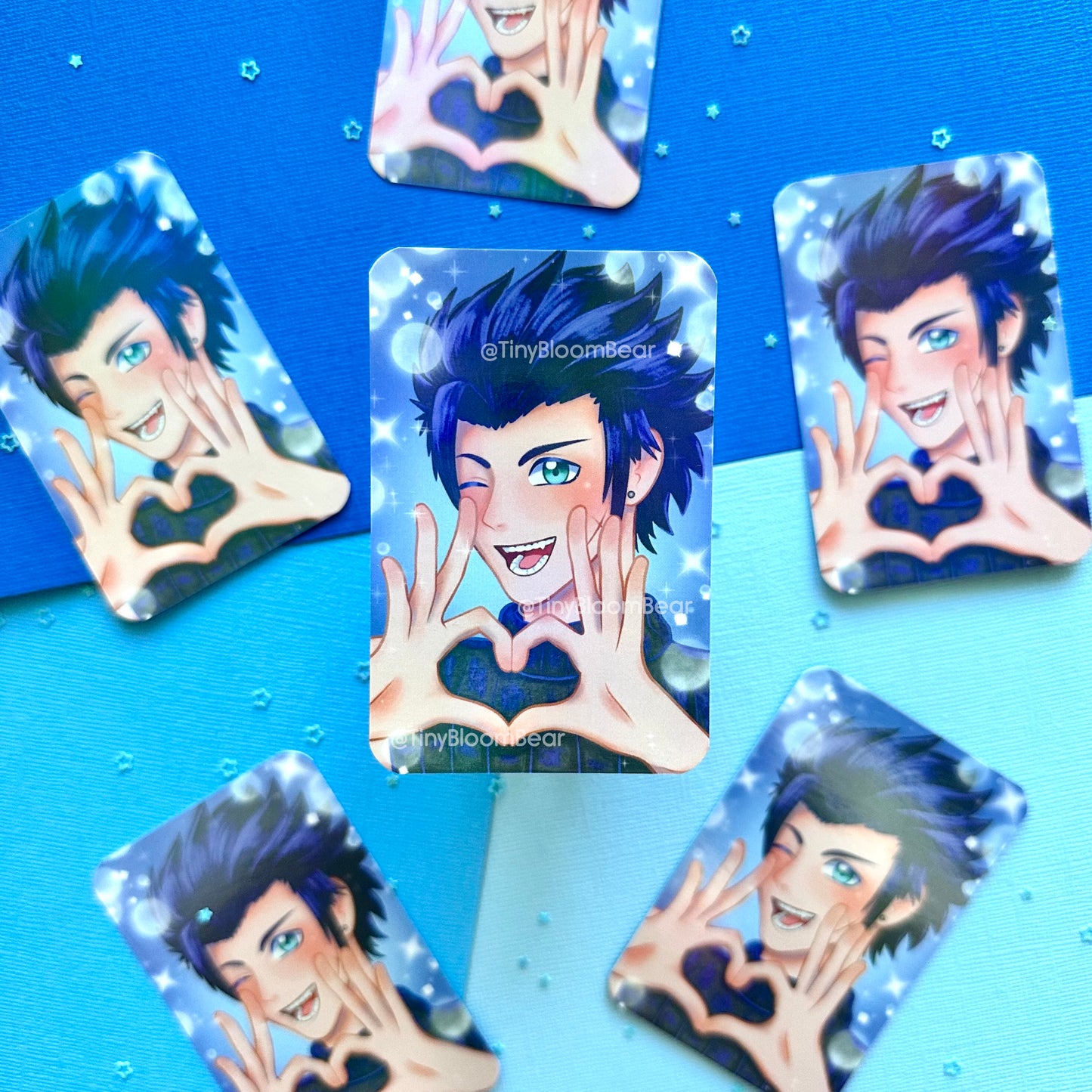 FFVII Holographic Photocard Prints