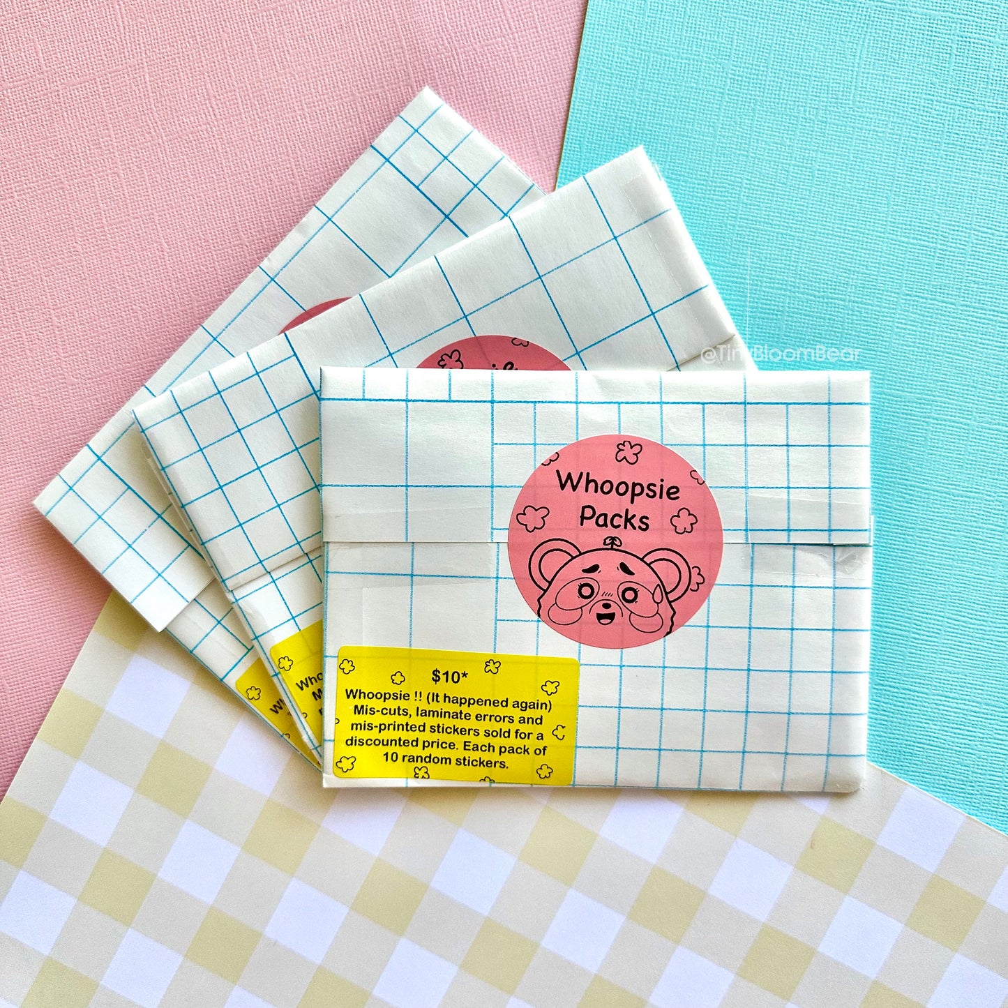 Whoopsie Sticker packs