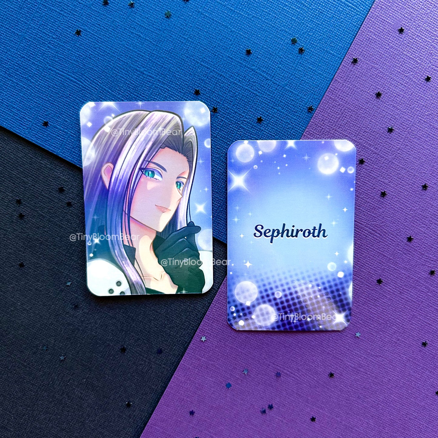 FFVII Holographic Photocard Prints